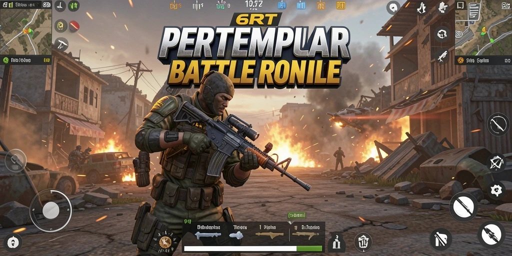 Gameplay seru dengan pertempuran intens di 6RT.