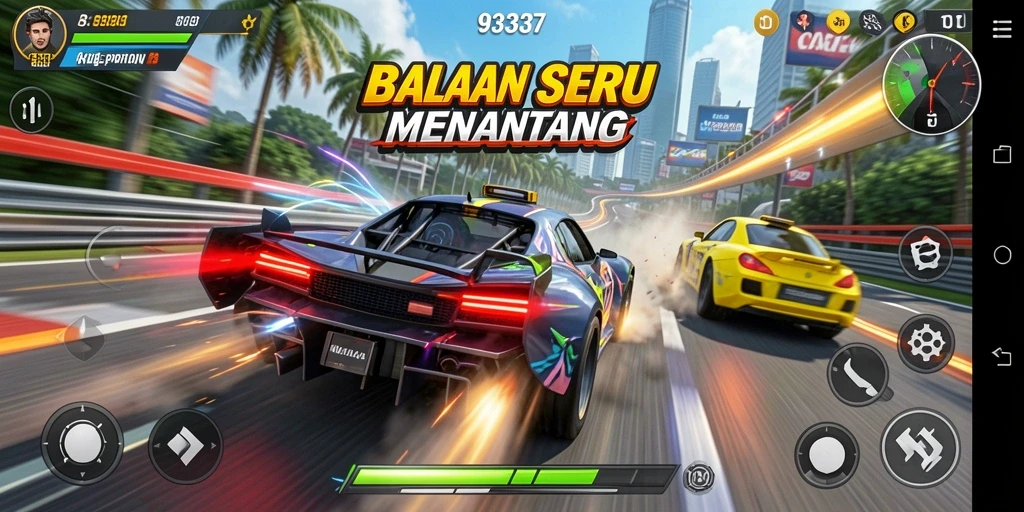 Tampilan menarik di gameplay 93337 yang memukau.