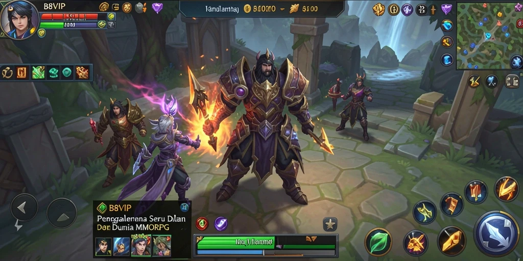 Tampilan gameplay B8VIP yang memukau dan penuh aksi.