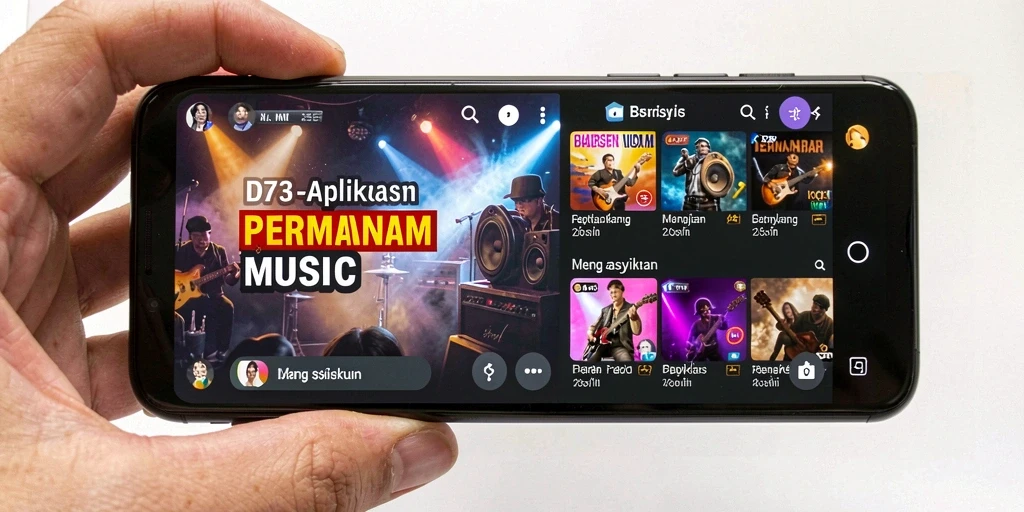 Tampilan gameplay D73 yang interaktif dan penuh warna.