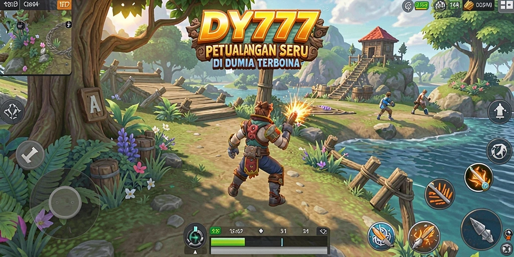 Gameplay DY777 yang menakjubkan di dunia terbuka.