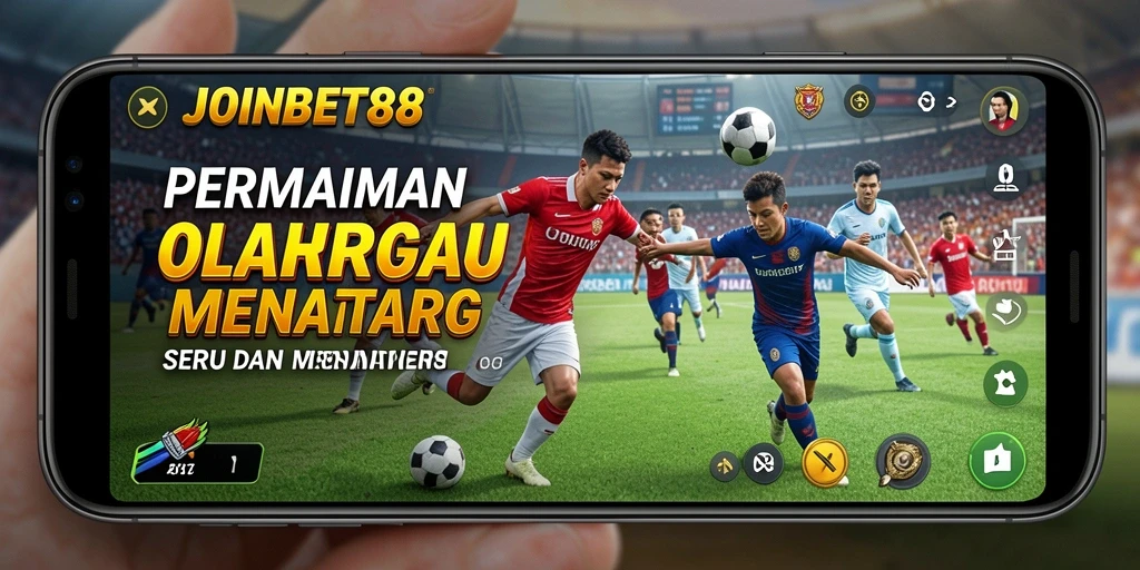 Tampilan gameplay JOINBET88 dengan berbagai olahraga menarik.