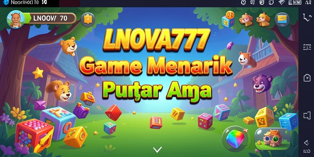 Screenshot gameplay LNOVA777 menampilkan teka-teki yang menantang.