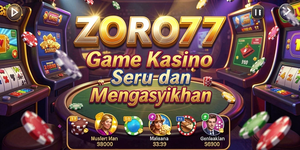 Screenshot gameplay ZORO77 yang menegangkan dan mengasyikkan.